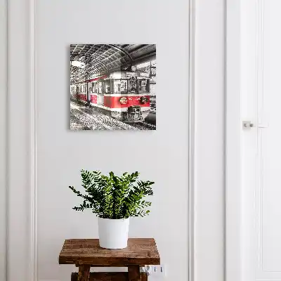 Železničná symetria štýlovej architektúry