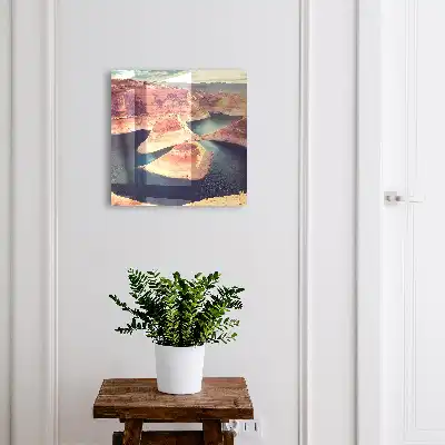 Skaly a pokojná voda