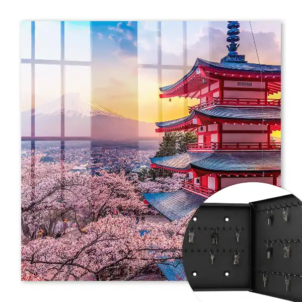 Japonské harmónne čerešňové kvety