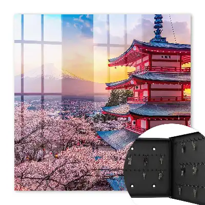 Japonské harmónne čerešňové kvety