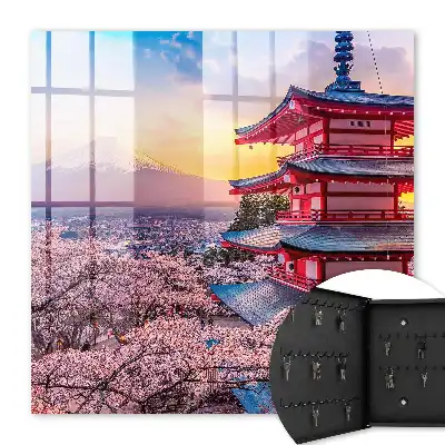 Japonské harmónne čerešňové kvety