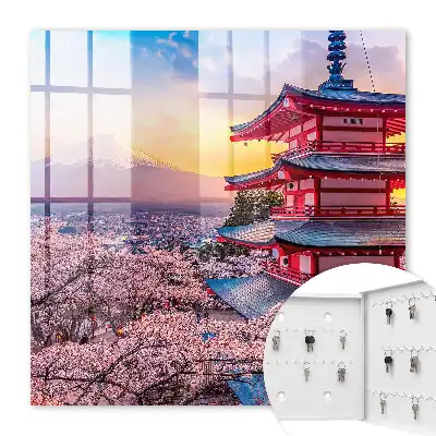 Japonské harmónne čerešňové kvety
