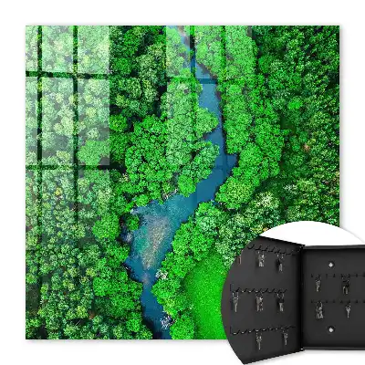Zelené lesy tvoria harmonický celok