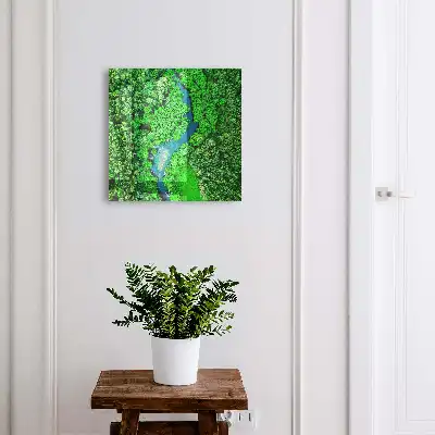Zelené lesy tvoria harmonický celok
