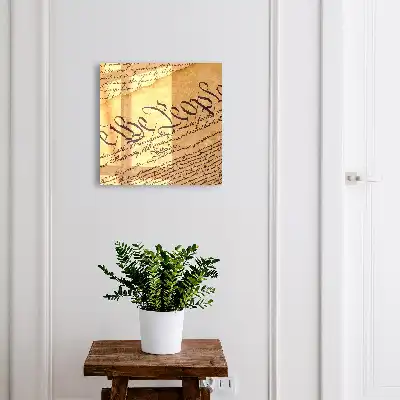 Starý dokument elegantným rukopisom