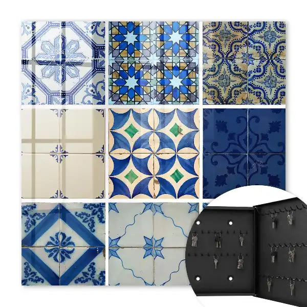Azulejos dlaždice s nádychom modrej