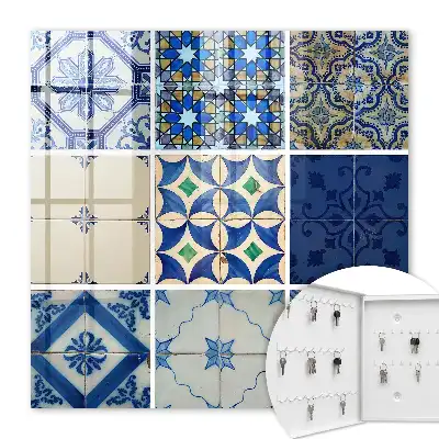 Azulejos dlaždice s nádychom modrej