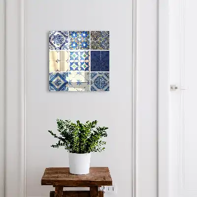 Azulejos dlaždice s nádychom modrej