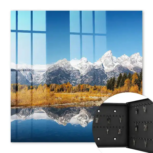 Zlatá jeseň na jazere
