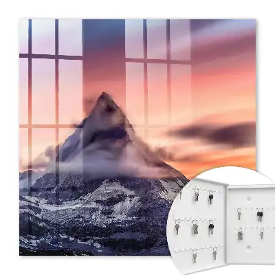 Magický západ slnka v horách