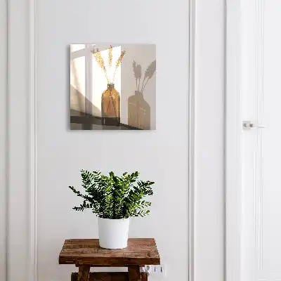 Fľaša cereálií v minimalistickom štýle