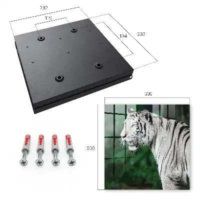 Biely tiger v zelenom prostredí