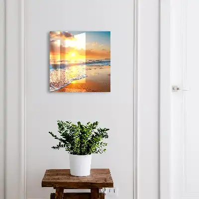 Západ slnka nad oceánom