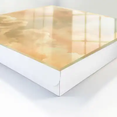 Pastelové oblaky bezoblačný pokoj