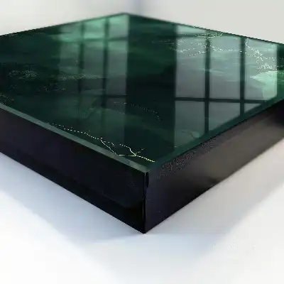 Zelená elegancia kompozície