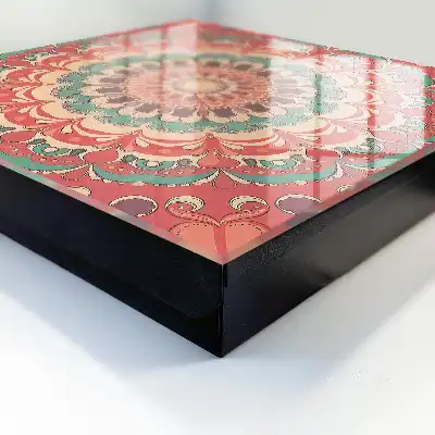 Farebná mandala s harmonickými vzormi