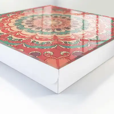 Farebná mandala s harmonickými vzormi