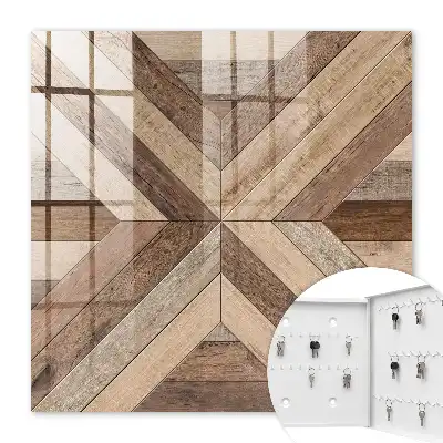 Drevené geometrické panely príroda