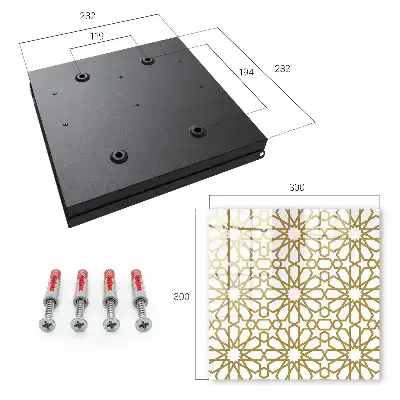 Geometrický vzor v harmonickom usporiadaní