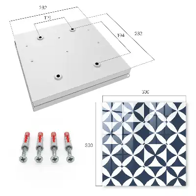 Geometrická elegancia v kontrastnom aranžmáne