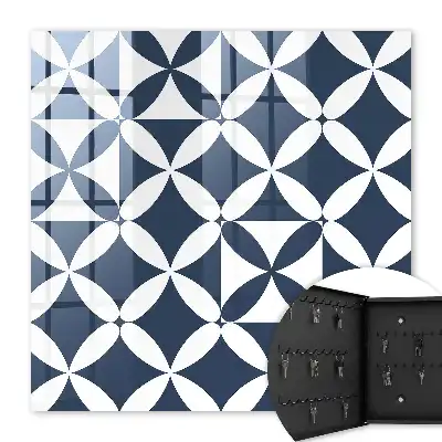Geometrická elegancia v kontrastnom aranžmáne