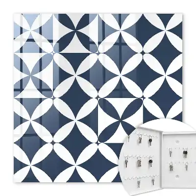Geometrická elegancia v kontrastnom aranžmáne