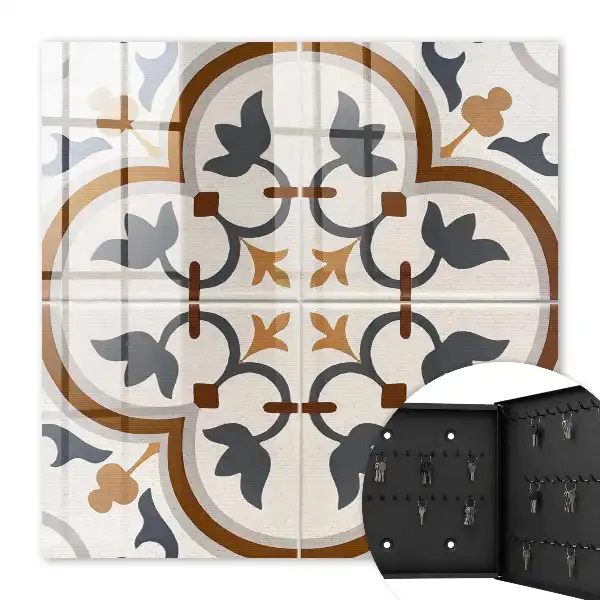 Geometrická elegancia béžovej a sivej