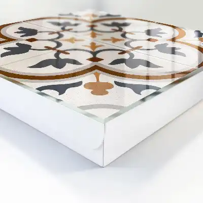 Geometrická elegancia béžovej a sivej