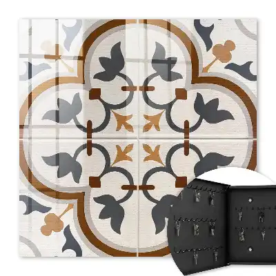 Geometrická elegancia béžovej a sivej