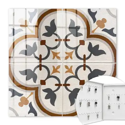 Geometrická elegancia béžovej a sivej