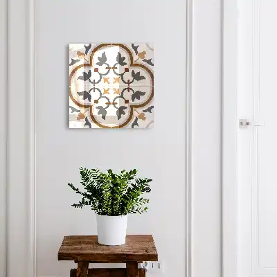 Geometrická elegancia béžovej a sivej