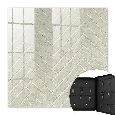 Béžová rybia kosť jemná v béžovej farbe