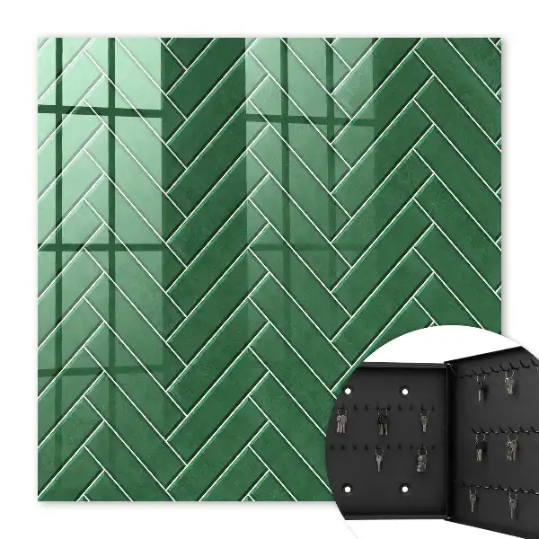 Zelená rybia kosť priestoru elegancie