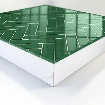 Zelená rybia kosť priestoru elegancie