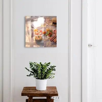 Letný piknik s ovocím a knihou