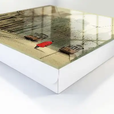 Červená mestská električka