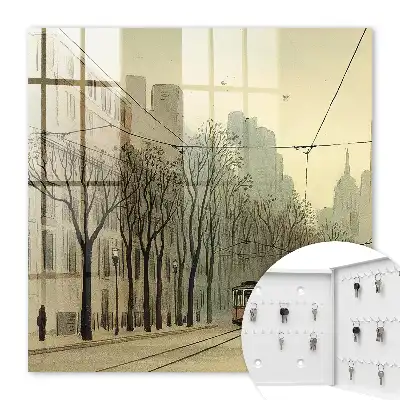 Červená mestská električka