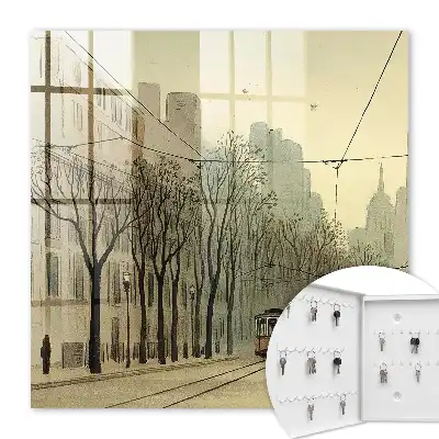 Červená mestská električka