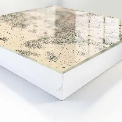 Mapa sveta s kontinentmi a loďami