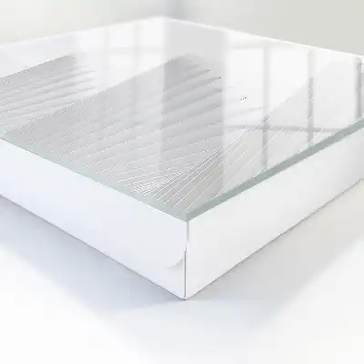 Obraz s abstraktnou architektúrou v minimalistickej kompozícii
