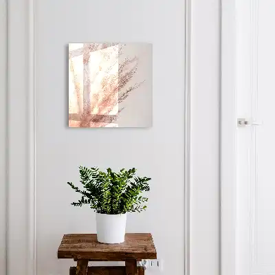 Dekoratívna sušená tráva v boho štýle