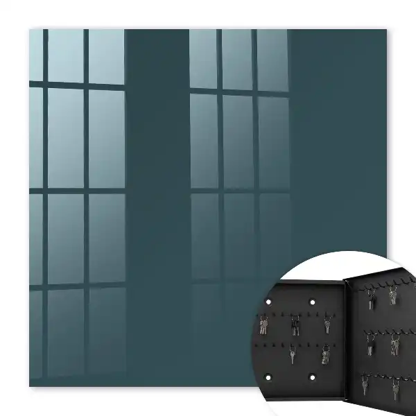 Geometrický vzor v tyrkysovo-námorníckej farbe