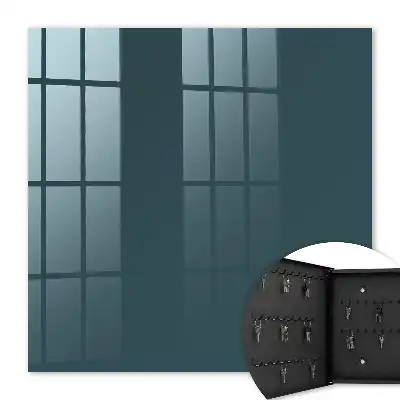 Geometrický vzor v tyrkysovo-námorníckej farbe
