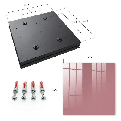 Minimalistický štýl v staroružovej farbe