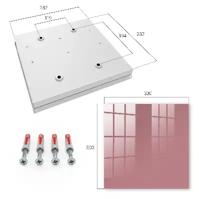 Minimalistický štýl v staroružovej farbe