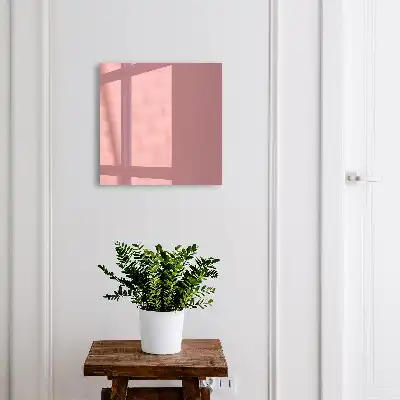 Minimalistický štýl v staroružovej farbe