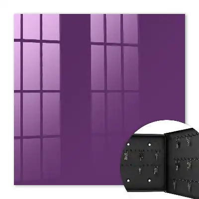 Silná fialová minimalistická moderná lampa