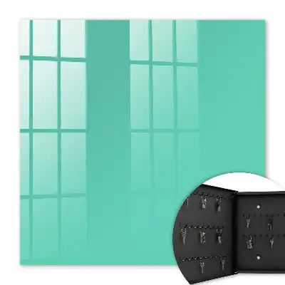 Elegantné minimalistické šaty v mätovej farbe