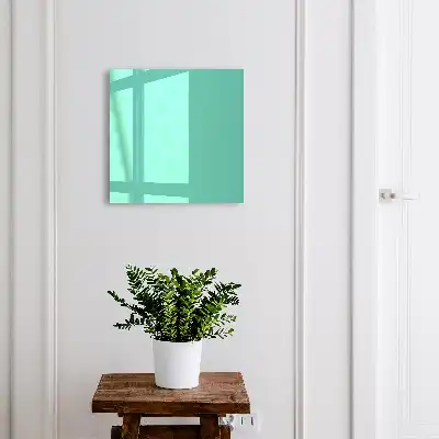 Elegantné minimalistické šaty v mätovej farbe