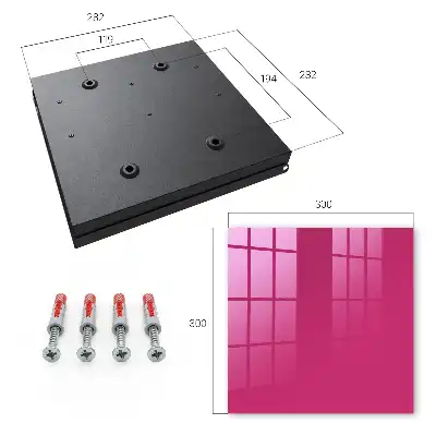 Intenzívny ružový fuchsiový minimalistický dizajn